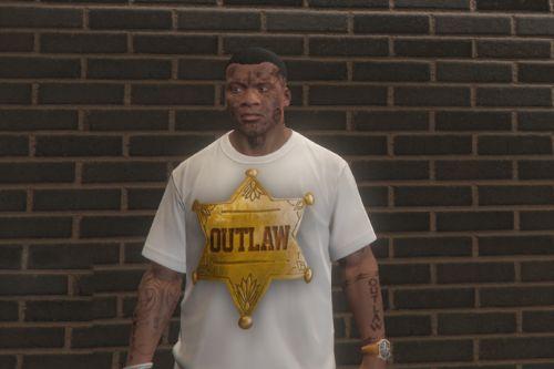 Outlaw Badge T-Shirt